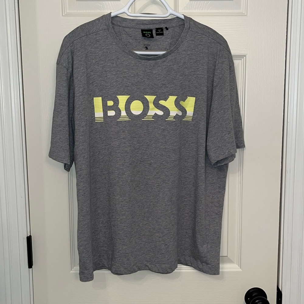 Boss Green Label Men's Logo T-Shirt Size Large